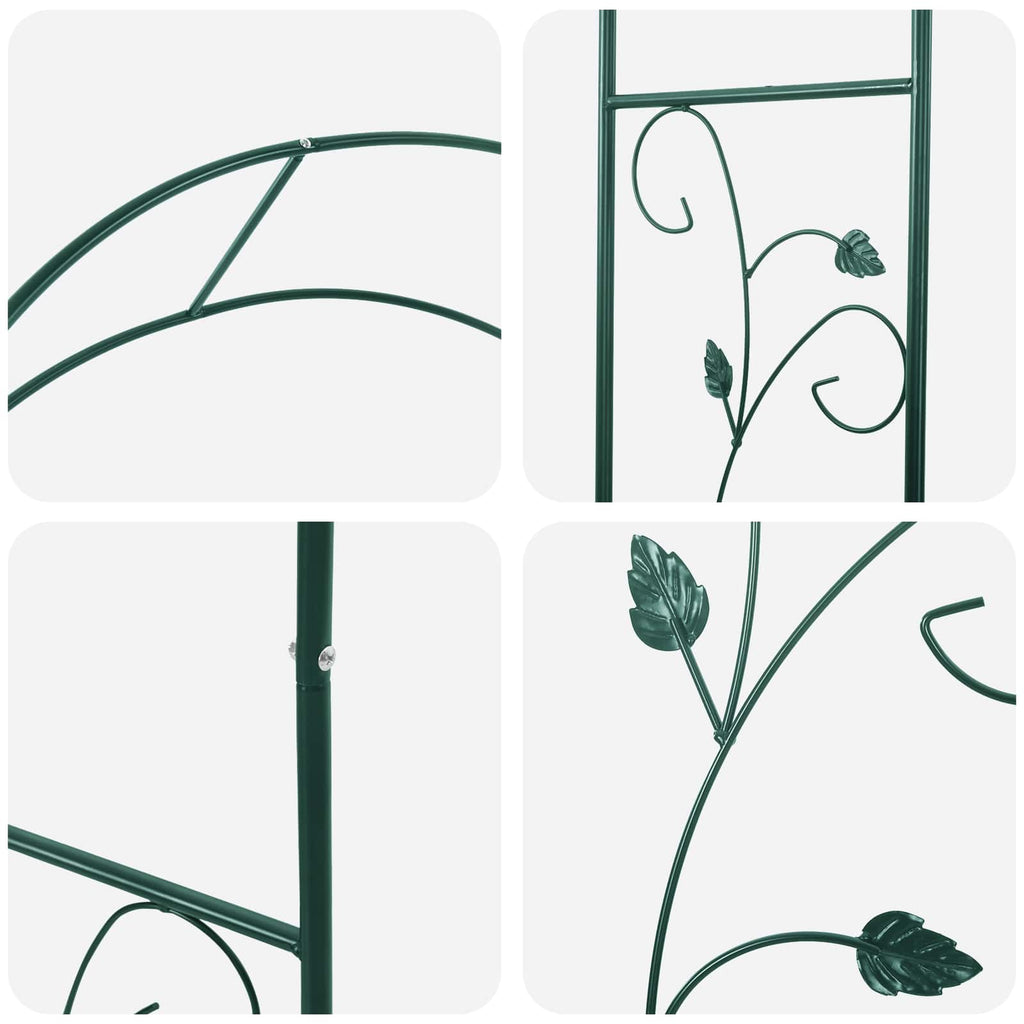Garden Arch Floral 115 X 37 X 231 Cm