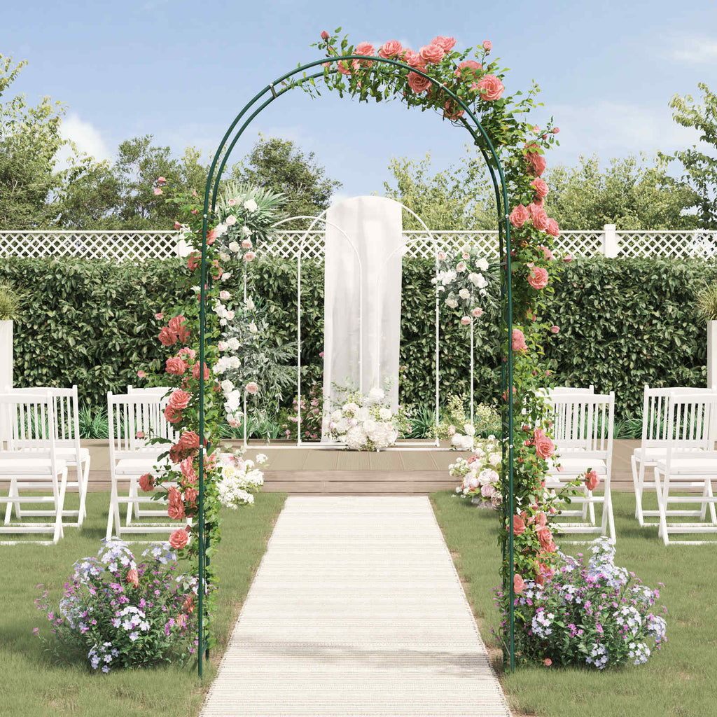 Garden Arch Floral 115 X 37 X 231 Cm