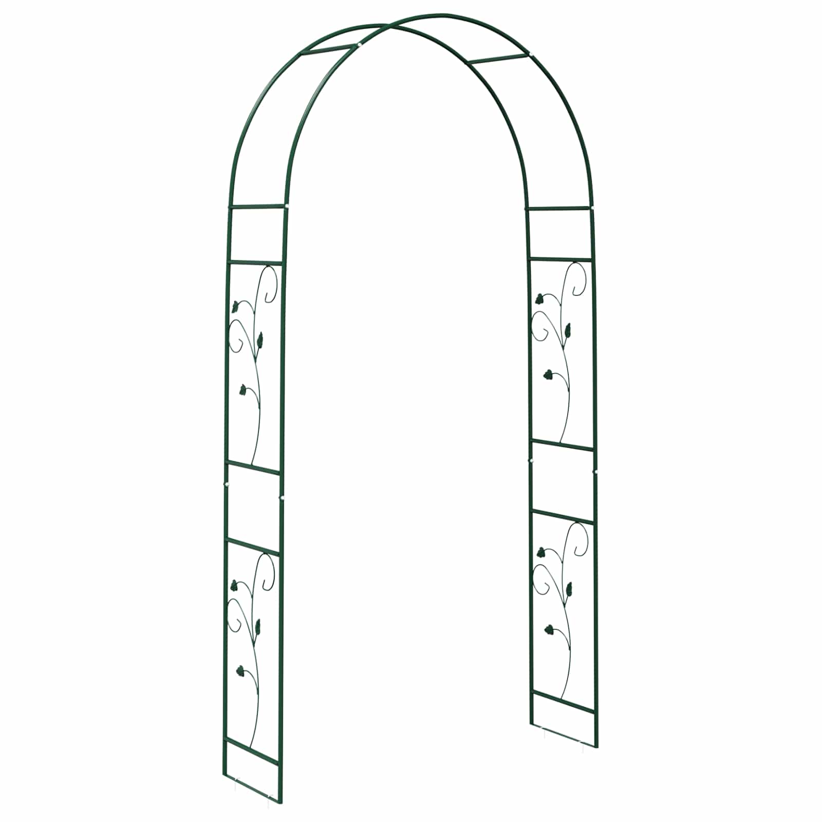 Garden Arch Floral 115 X 37 X 231 Cm
