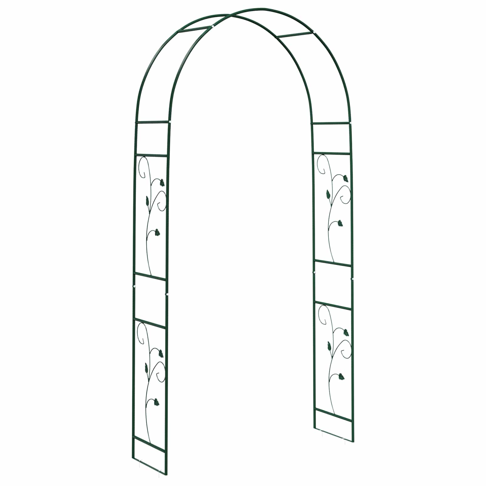Garden Arch Floral 115 X 37 X 231 Cm