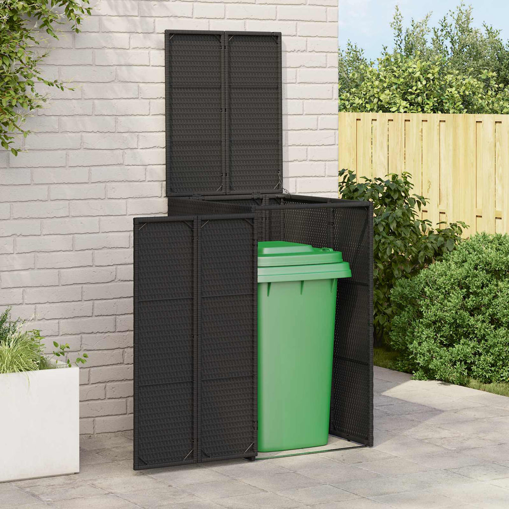 Sheds Garages & Carports Wheelie Bin Storage Box 2 Pcs 130 X 80 115 Cm Polyethyl