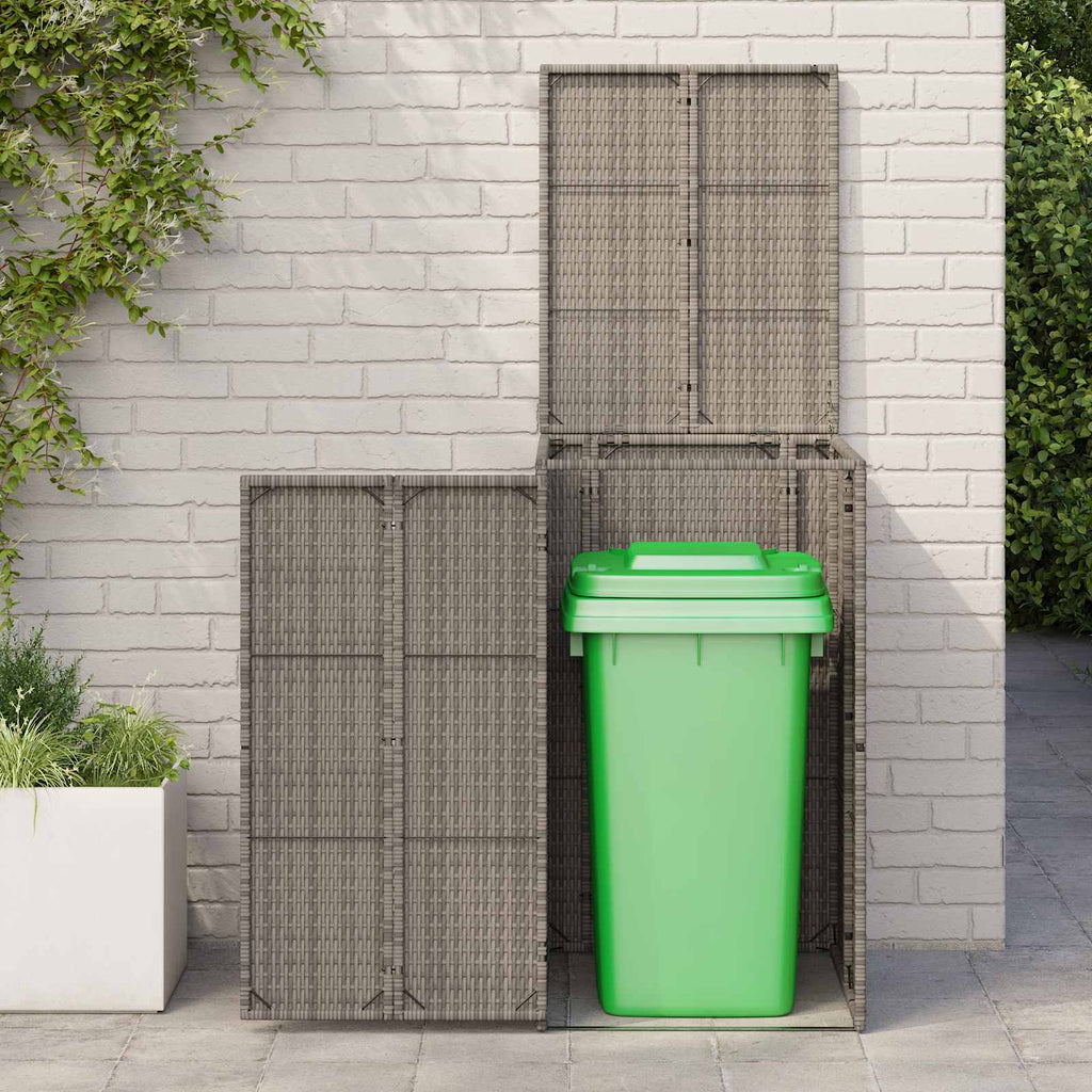 Sheds Garages & Carports Wheelie Bin Storage Box 2 Pcs 130 X 80 115 Cm Polyethyl