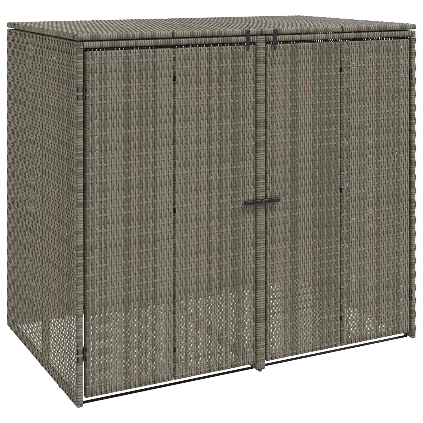 Box Garbage Bin Box 2 Pcs 130 X 80 X 115 Cm Polyethylene