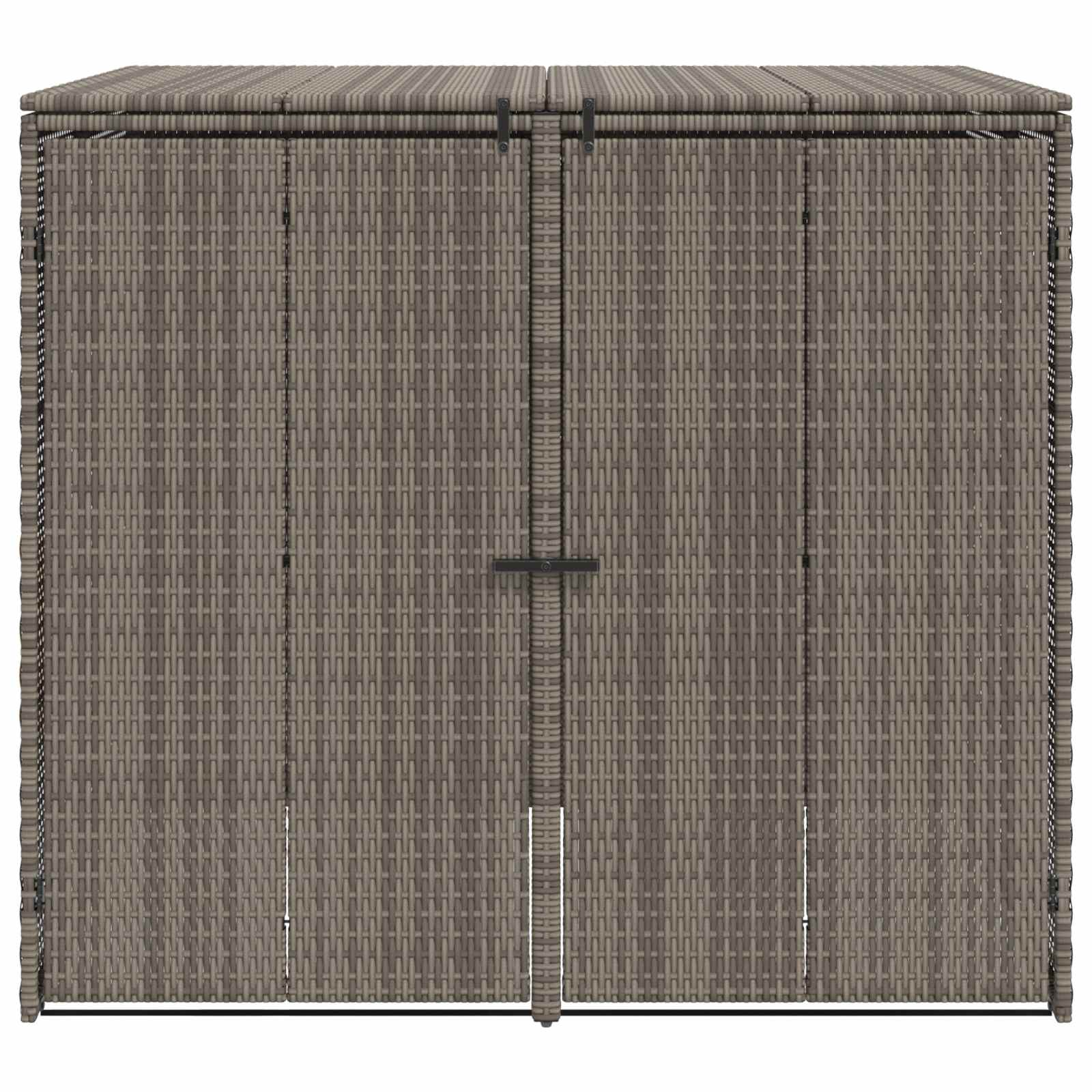 Box Garbage Bin Box 2 Pcs 130 X 80 X 115 Cm Polyethylene