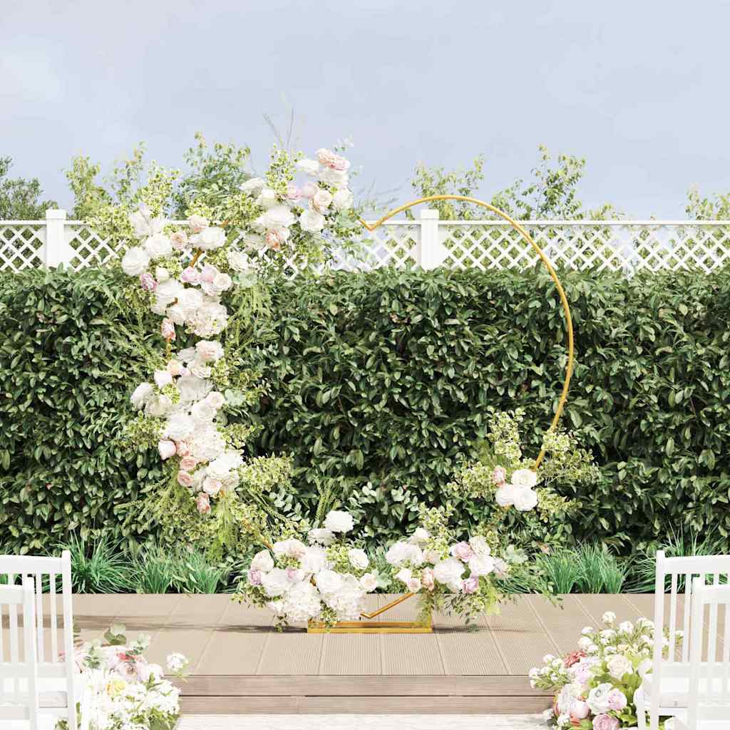 Wedding Arch 195 X 35 X 211 Cm Steel