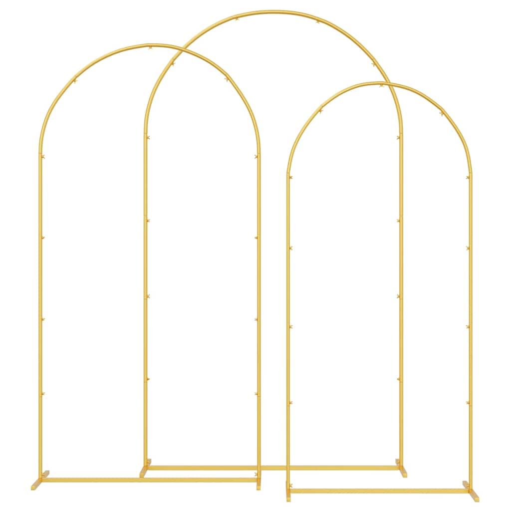 Wedding Arch 3 Pcs Steel