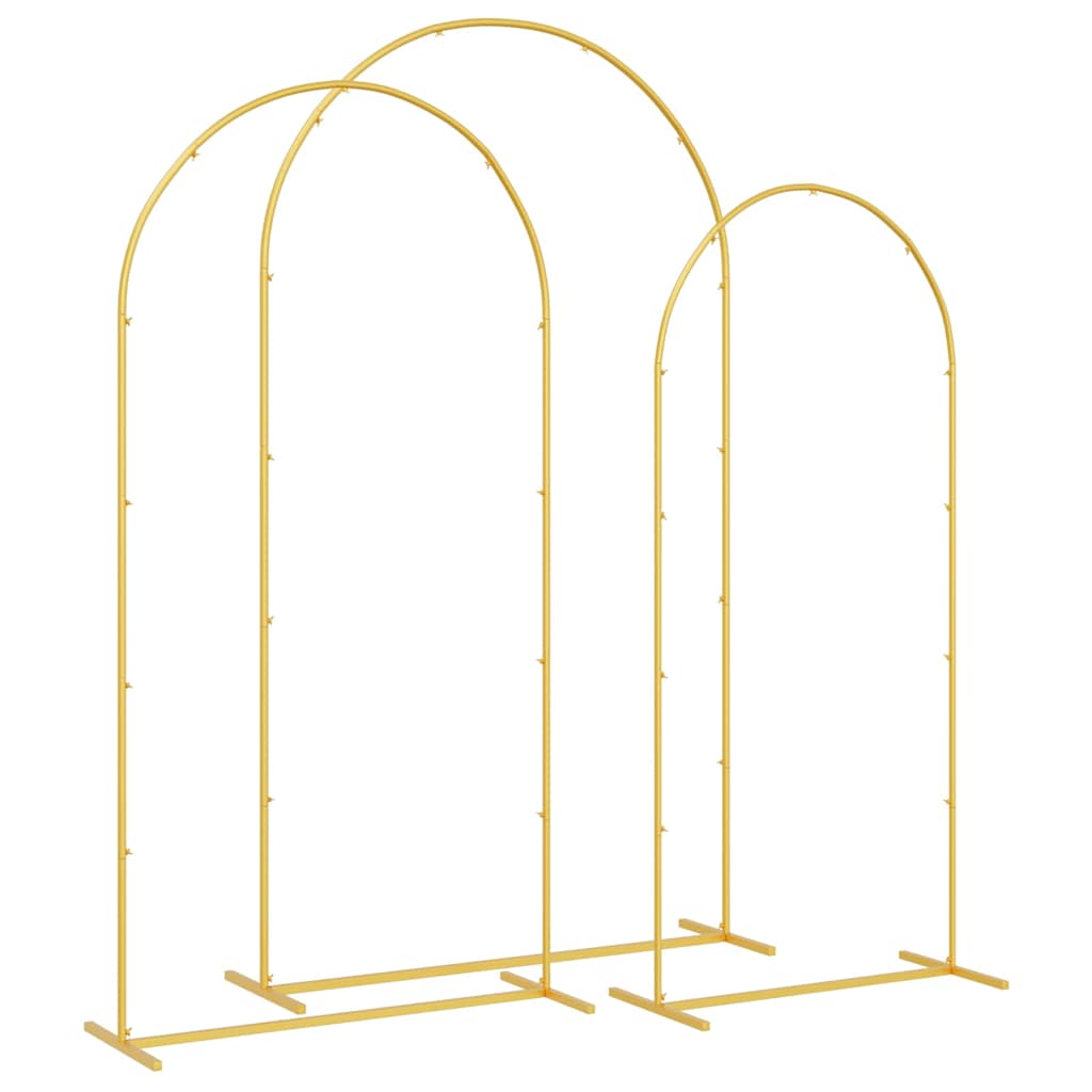 Wedding Arch 3 Pcs Steel