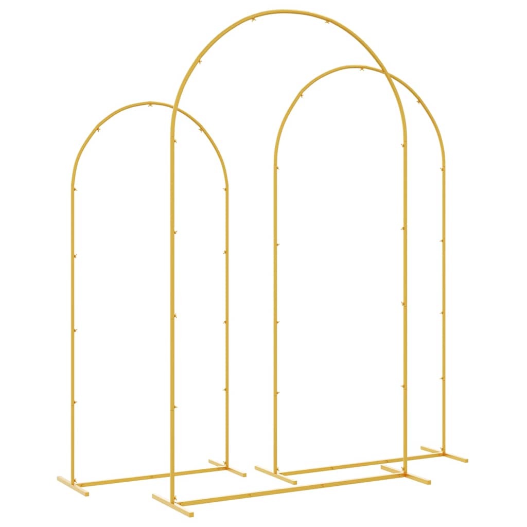 Wedding Arch 3 Pcs Steel