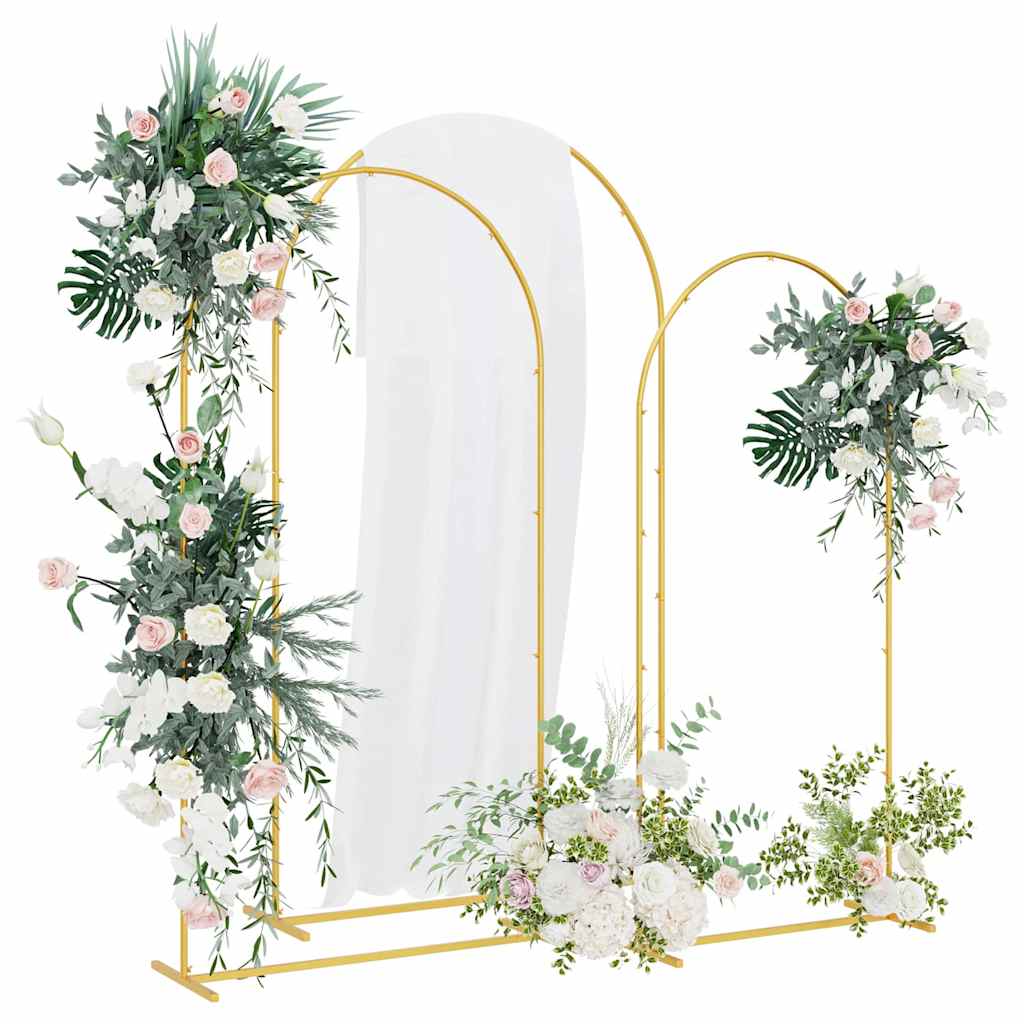 Wedding Arch 3 Pcs Steel
