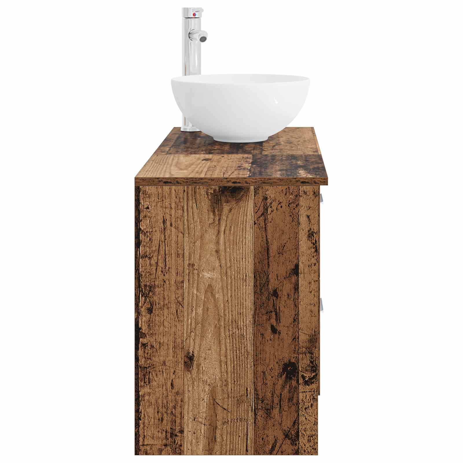 Bathroom Furniture Set 2 Pcs Engineered Wood