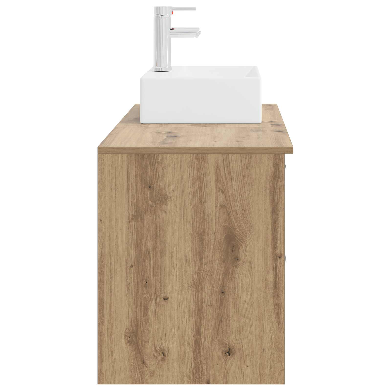 Bathroom Furniture Set 2 Pcs Engineered Wood