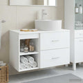 Bathroom Furniture Set 2 Pcs Engineered Wood
