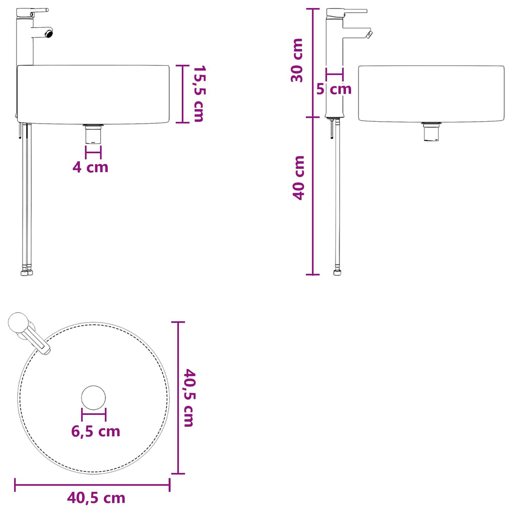 Bathroom Furniture Set 2 Pcs Engineered Wood