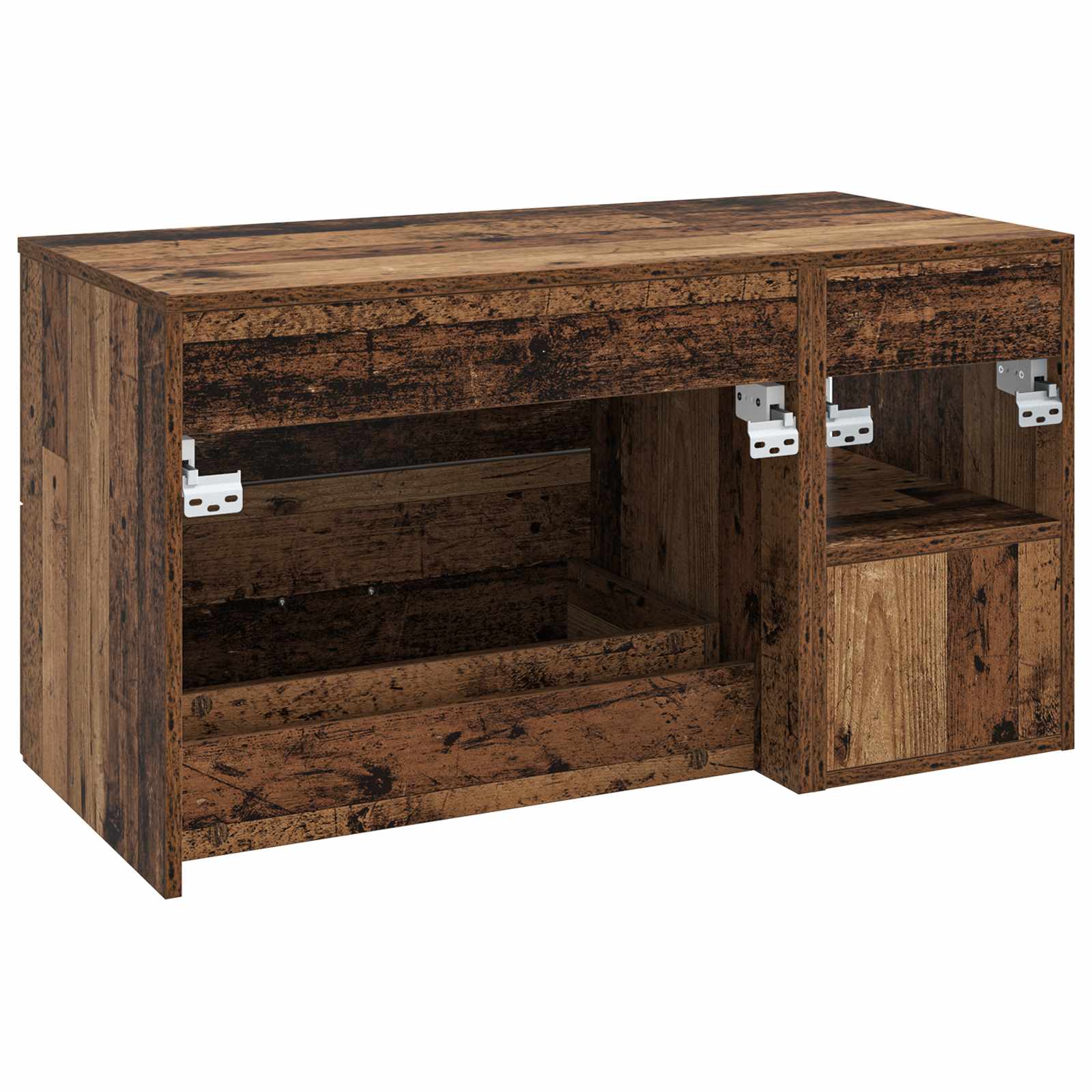 Bathroom Furniture Set 2 Pcs Engineered Wood