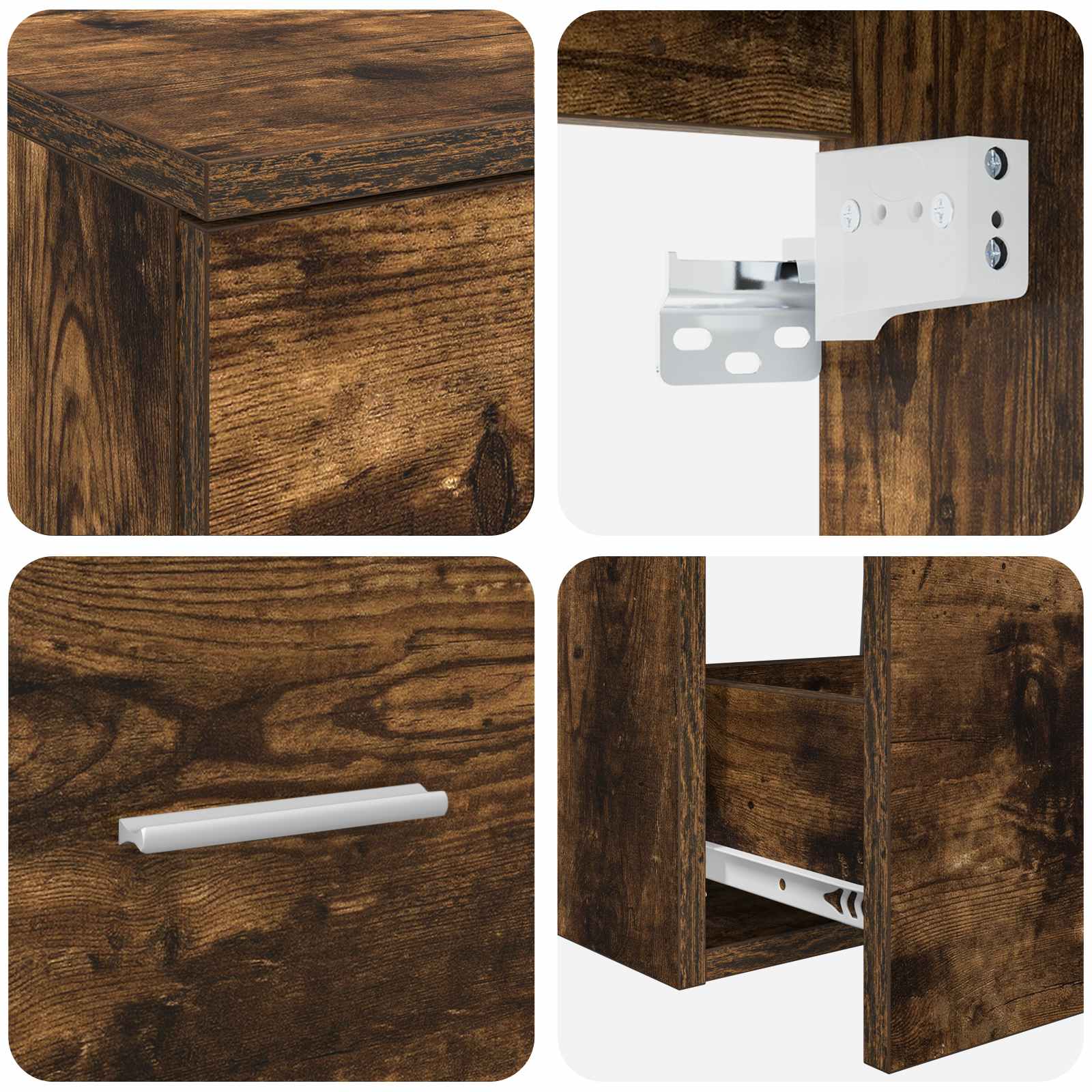 Bathroom Furniture Set 2 Pcs Engineered Wood