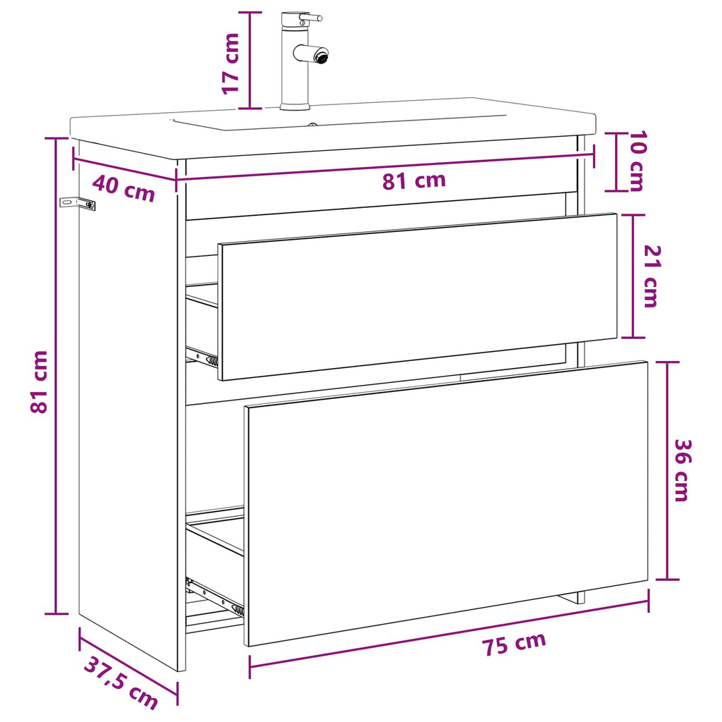 Bathroom Furniture Set