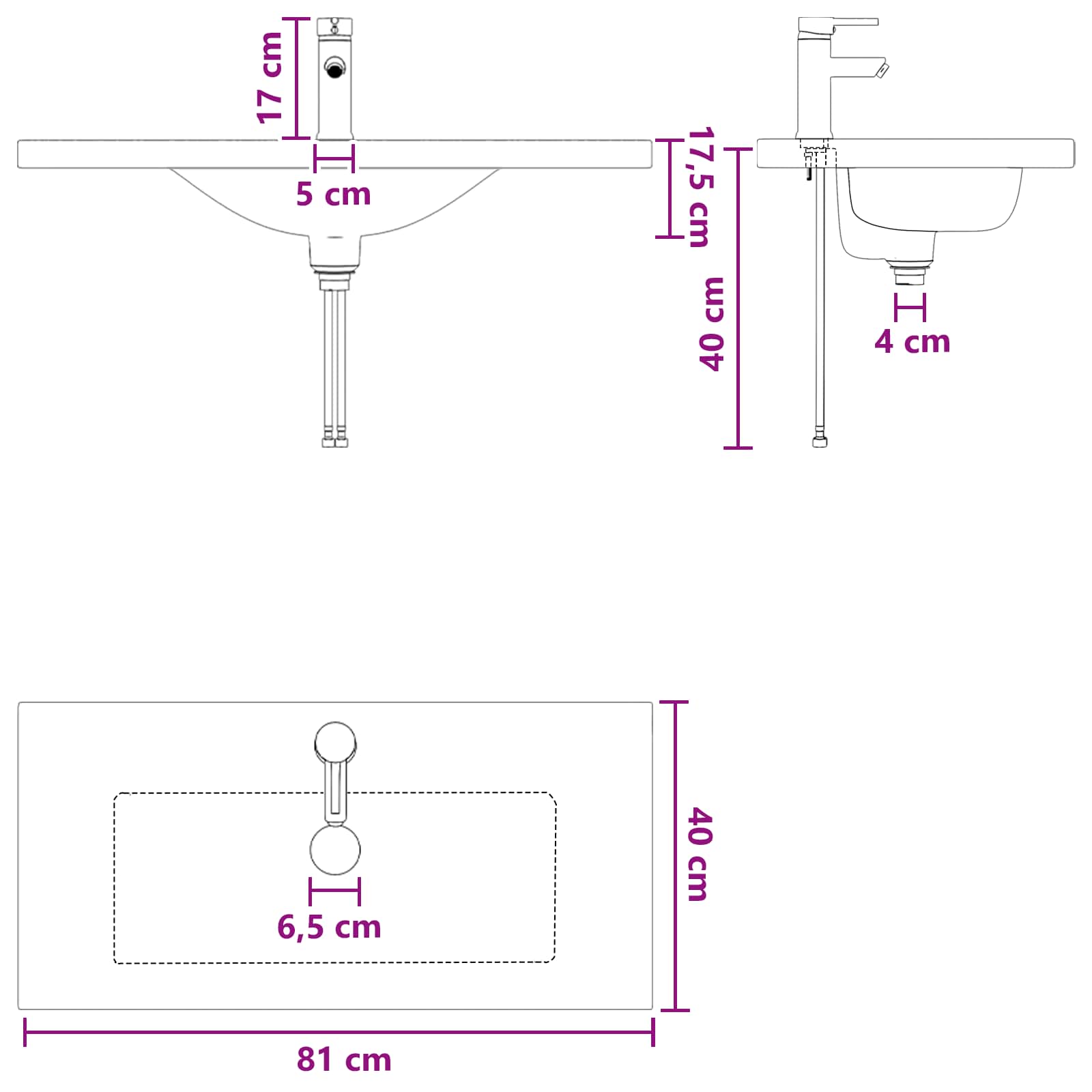 Bathroom Furniture Set