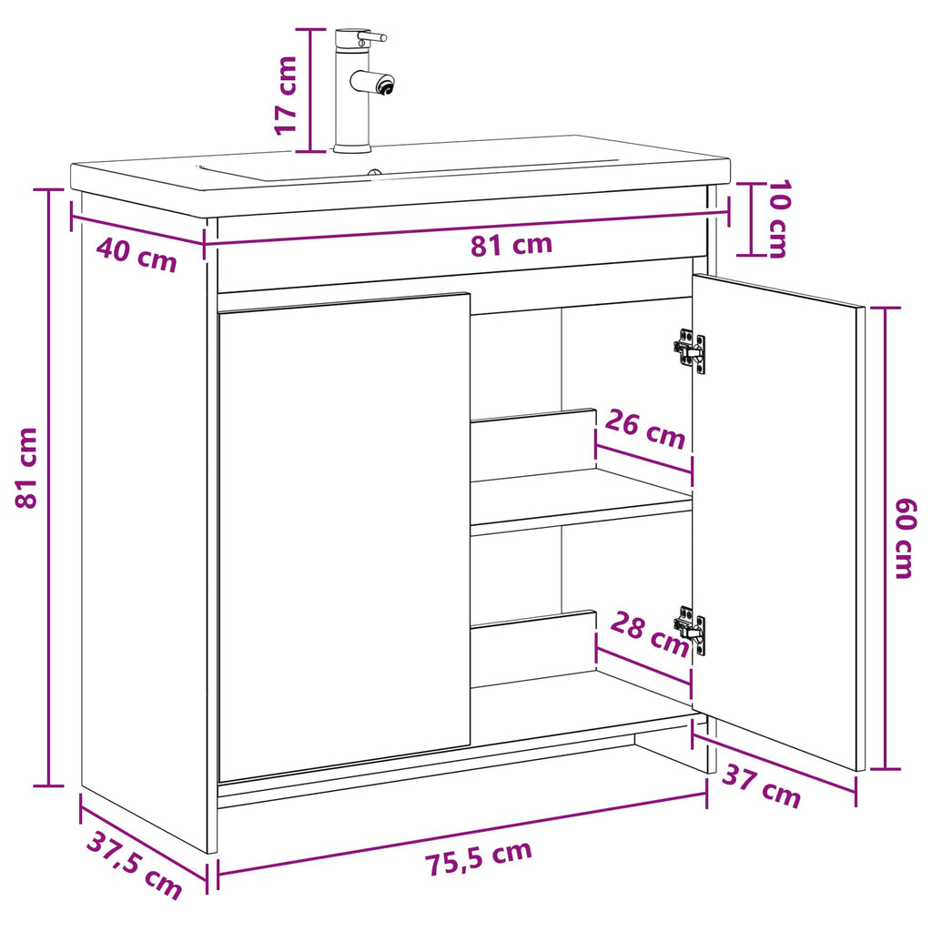 Bathroom Furniture Set