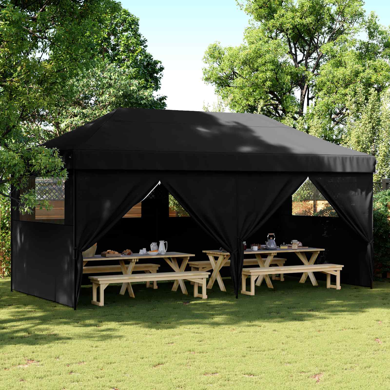 Party Tent Folding 292 X 580 X 315 Cm Oxford Fabric