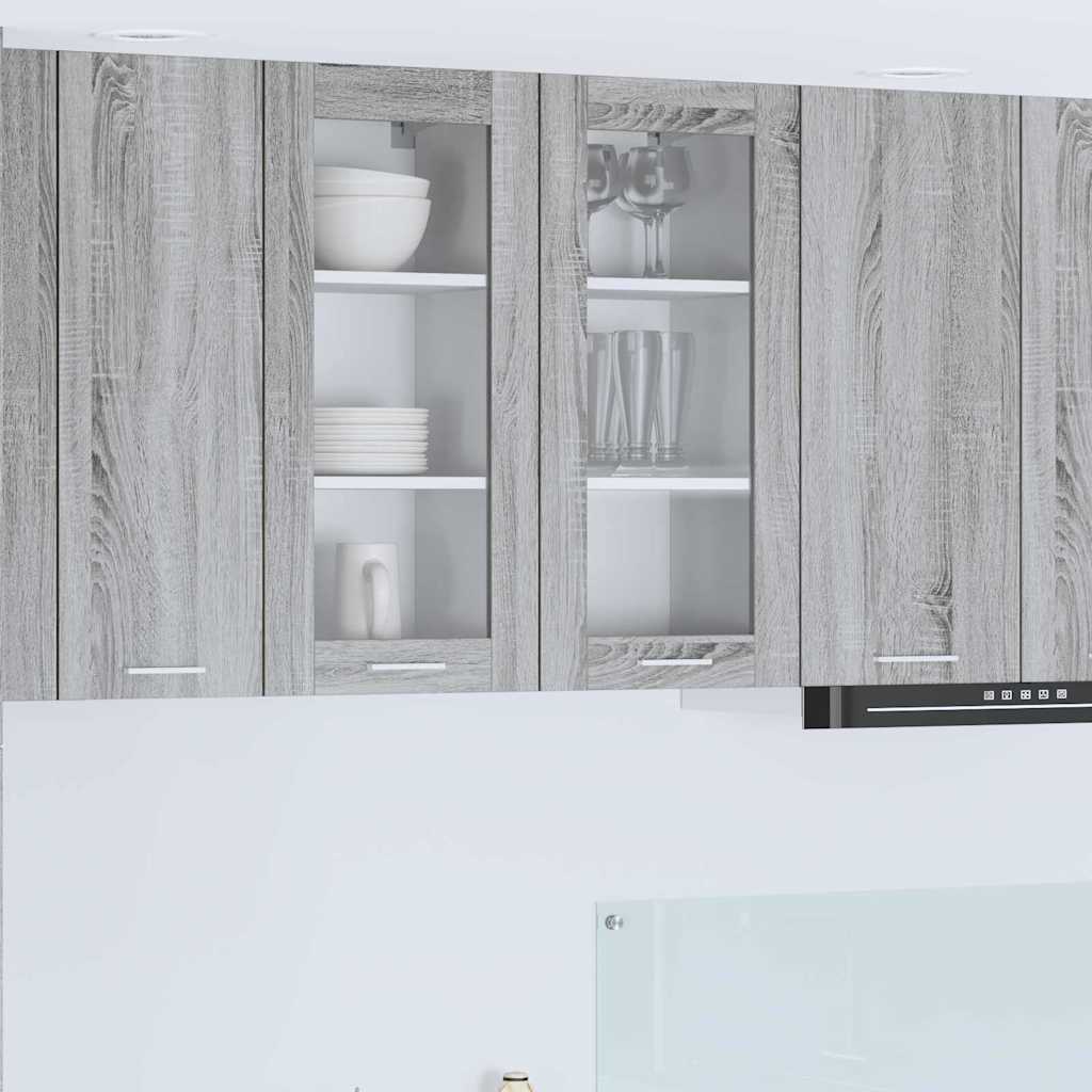 Hanging Cabinet 60 X 31 X 80 Cm Engineered Wood