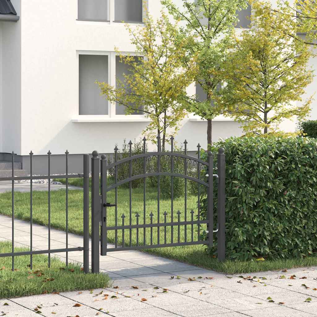 Fence Gate Kampen With Spear Top Steel
