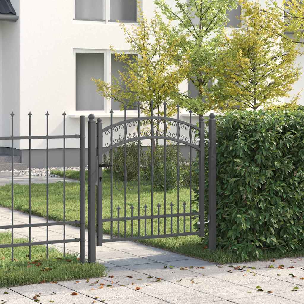 Fence Gate Kampen With Spear Top Steel