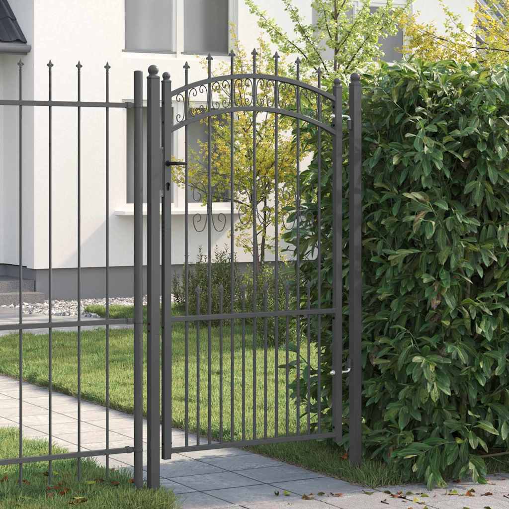 Fence Gate Kampen With Spear Top Steel