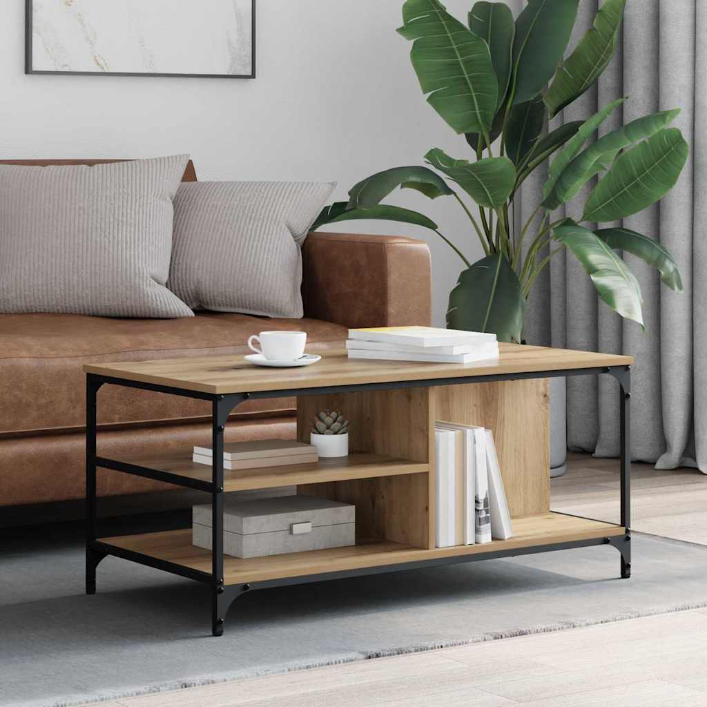 Coffee Table 100X50X45 Cm Engineered Wood