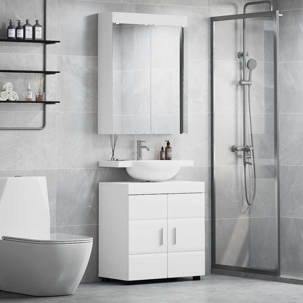 Bathroom Furniture Set Tulum 4 Pcs