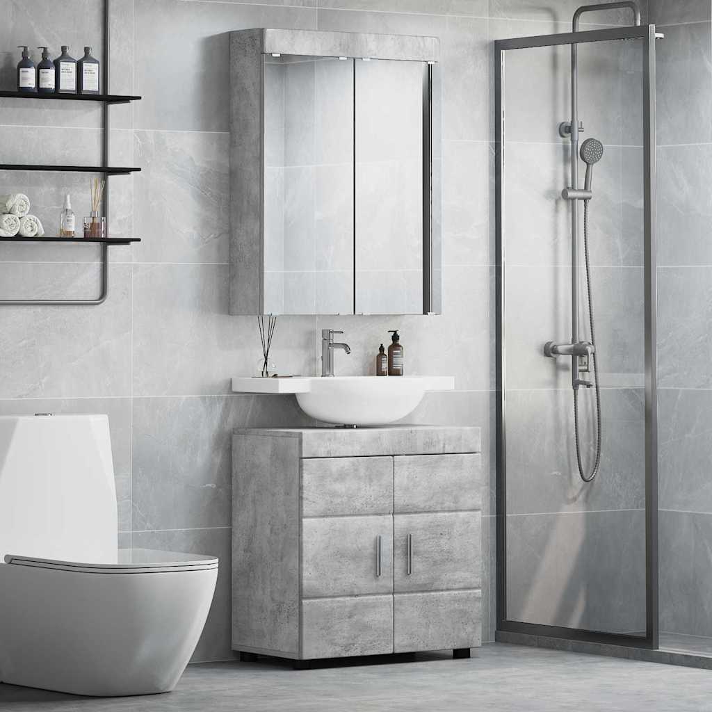 Bathroom Furniture Set Tulum 4 Pcs