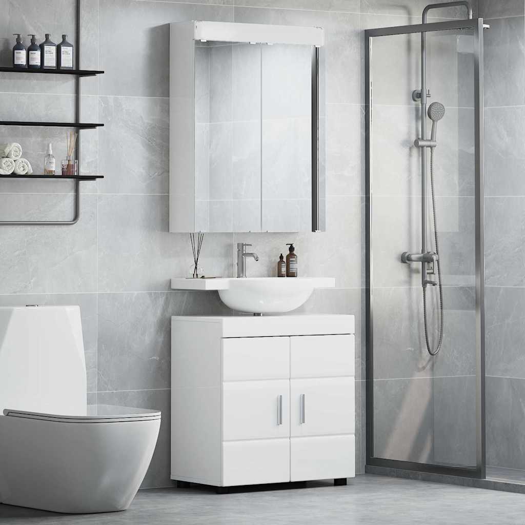 Bathroom Furniture Set Tulum 4 Pcs