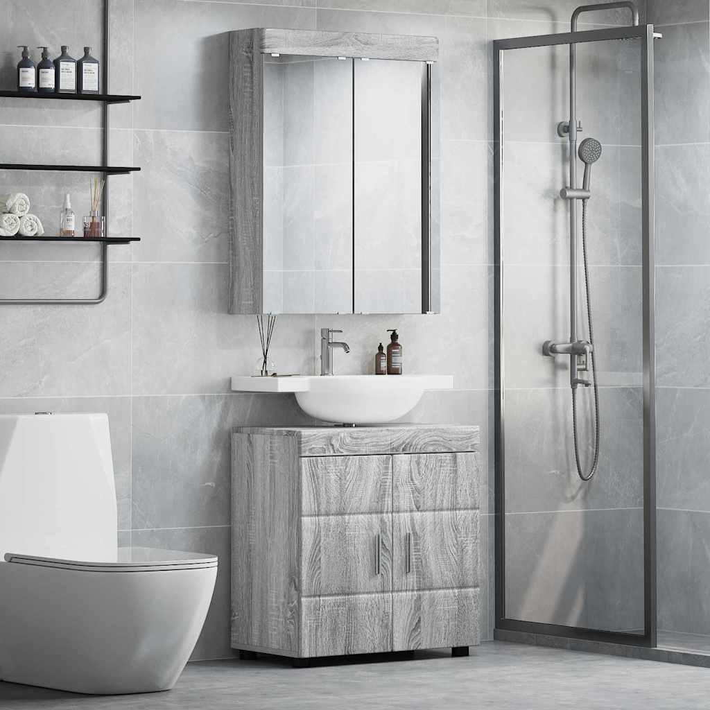 Bathroom Furniture Set Tulum 4 Pcs