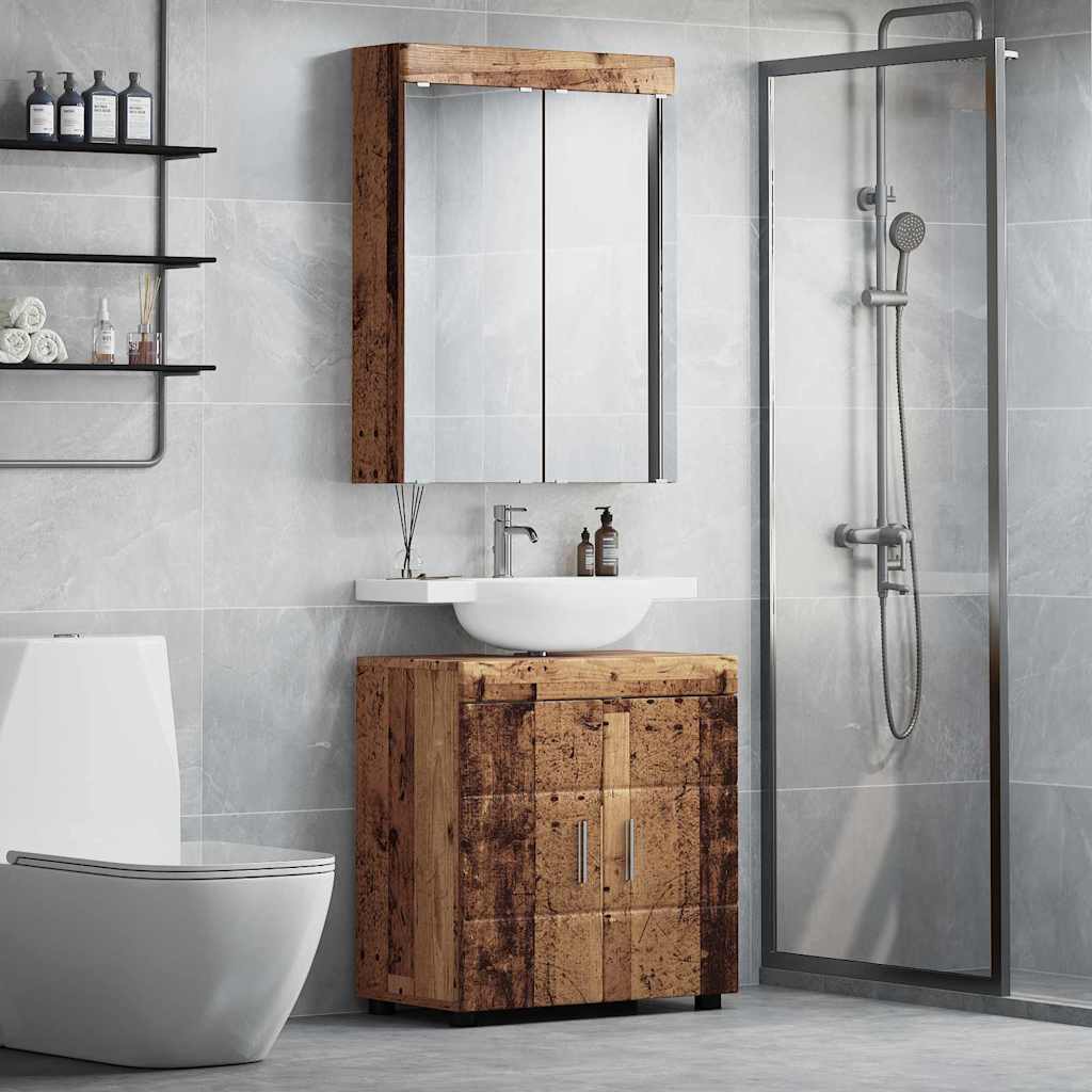 Bathroom Furniture Set Tulum 4 Pcs