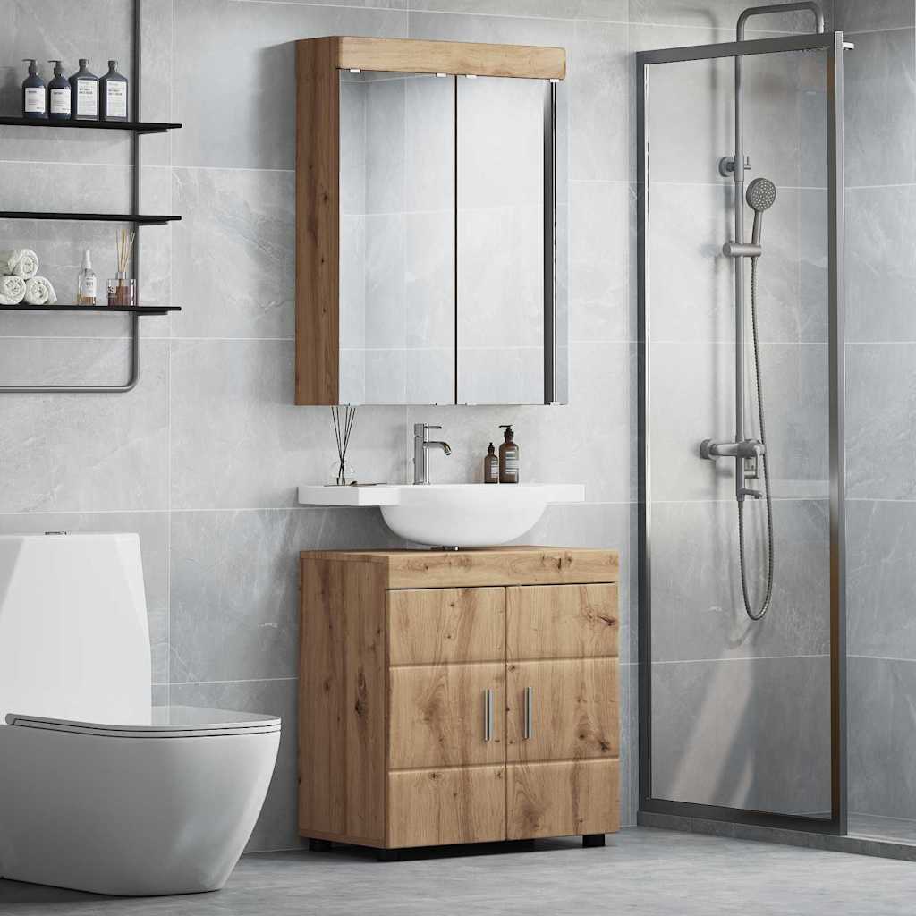 Bathroom Furniture Set Tulum 4 Pcs