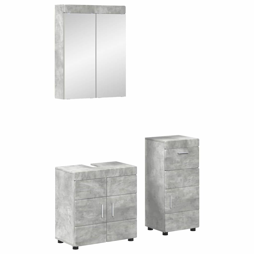 Bathroom Furniture Set Tulum 4 Pcs