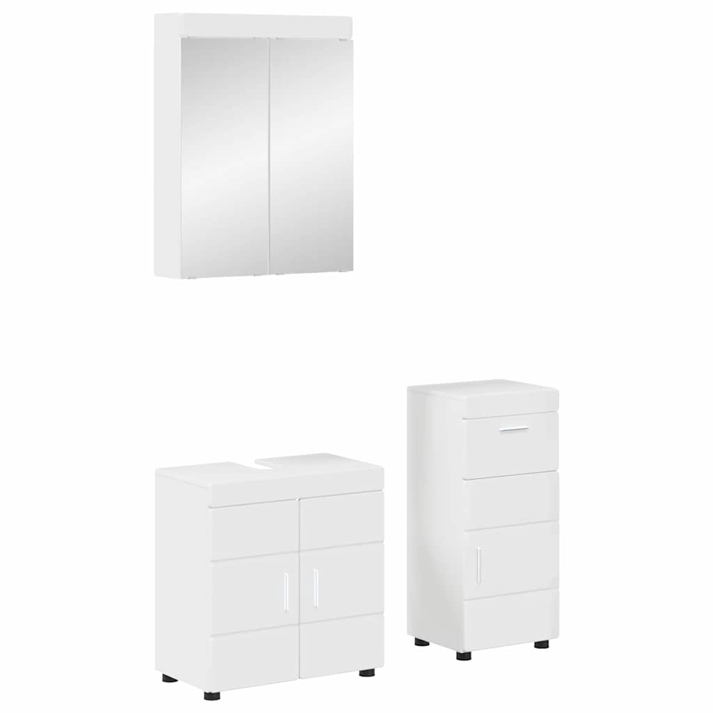 Bathroom Furniture Set Tulum 4 Pcs