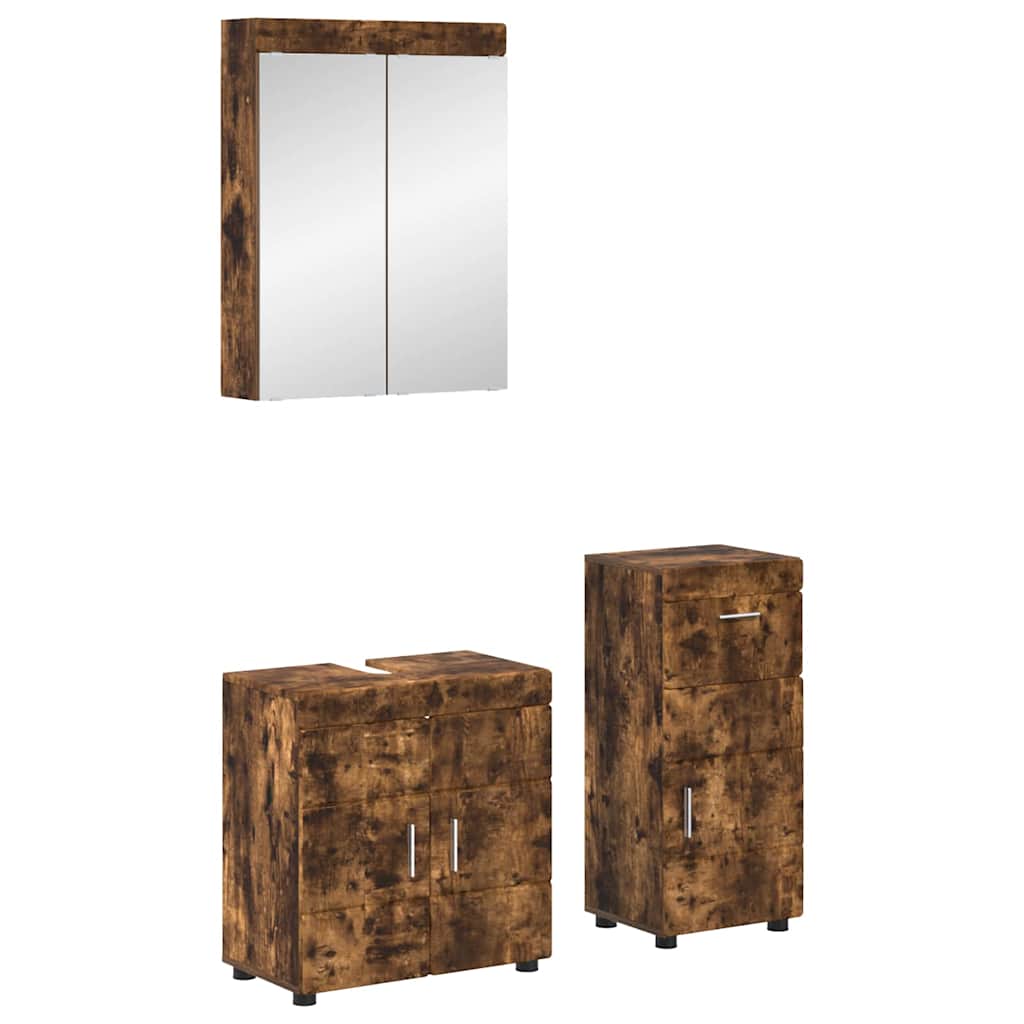 Bathroom Furniture Set Tulum 4 Pcs