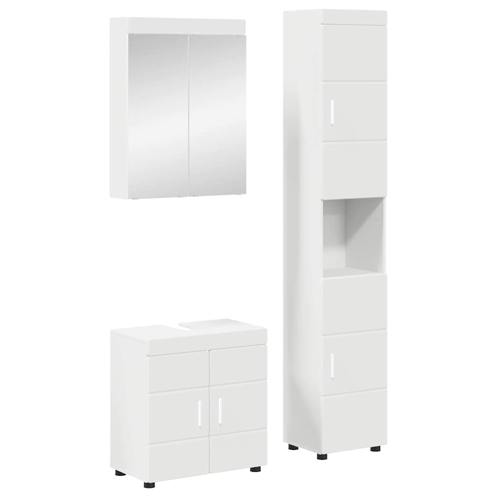 Bathroom Furniture Set Tulum 4 Pcs
