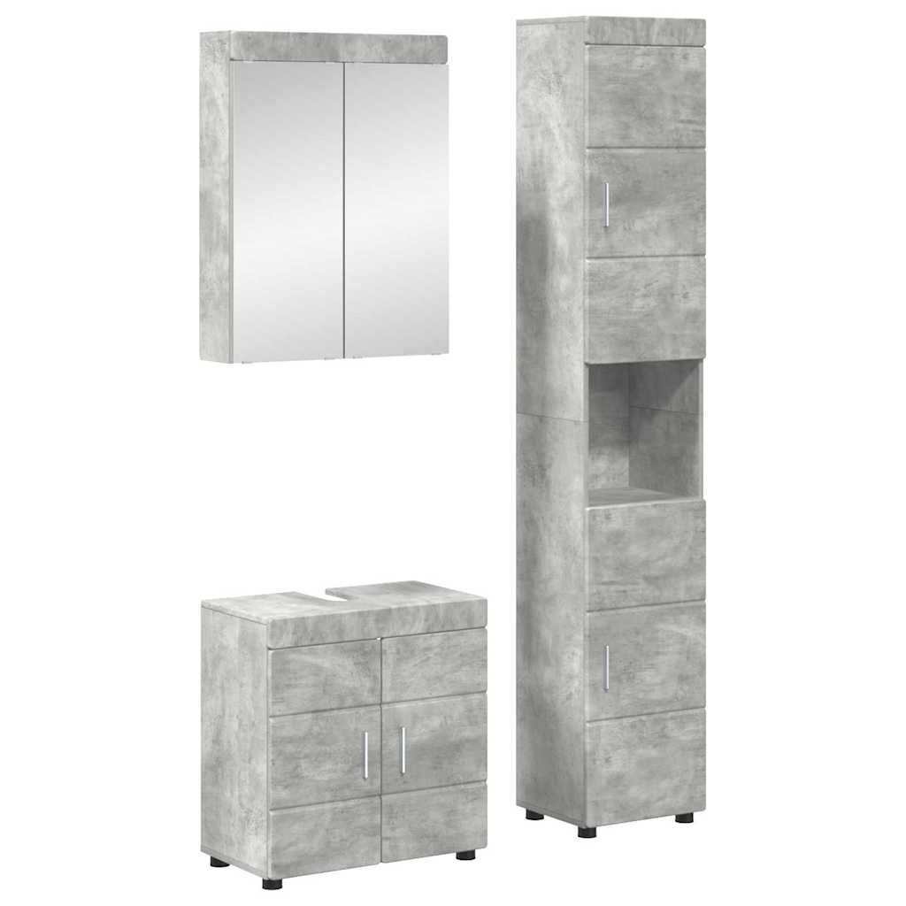 Bathroom Furniture Set Tulum 4 Pcs