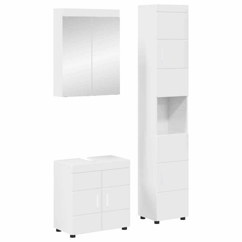 Bathroom Furniture Set Tulum 4 Pcs