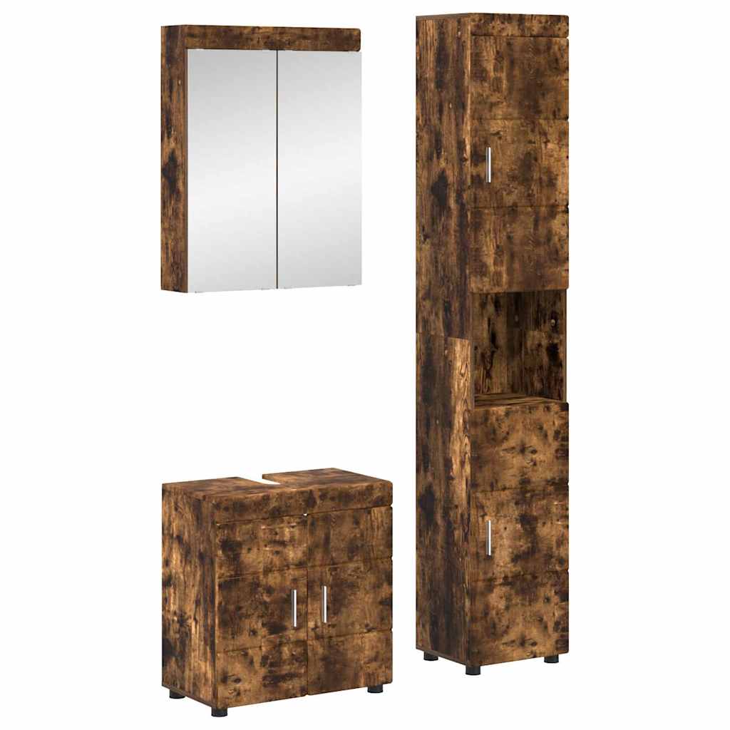 Bathroom Furniture Set Tulum 4 Pcs
