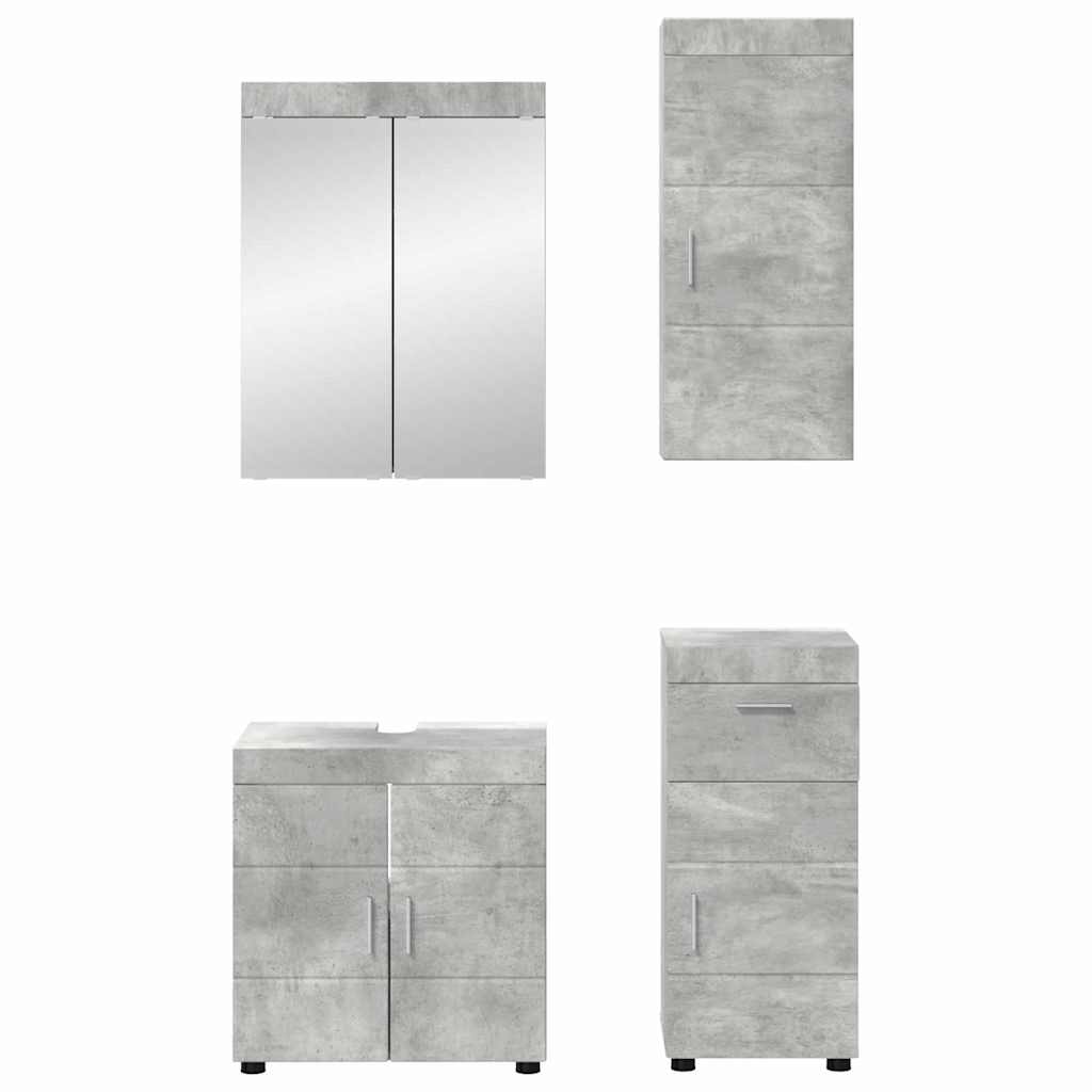 Bathroom Furniture Set Tulum 4 Pcs