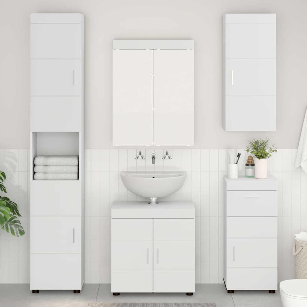 Bathroom Furniture Set Tulum 4 Pcs
