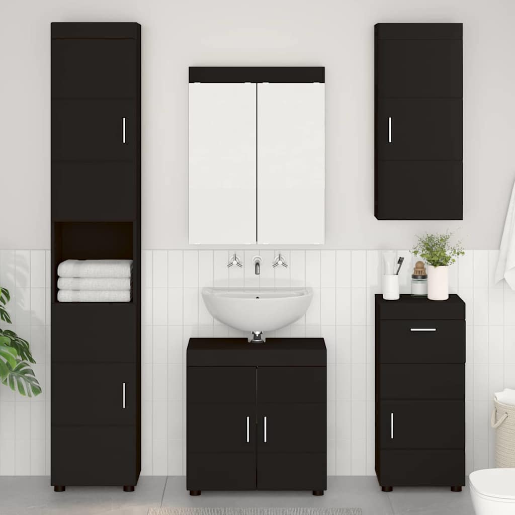 Bathroom Furniture Set Tulum 4 Pcs