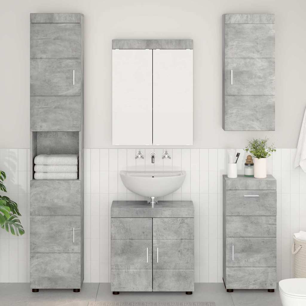 Bathroom Furniture Set Tulum 4 Pcs
