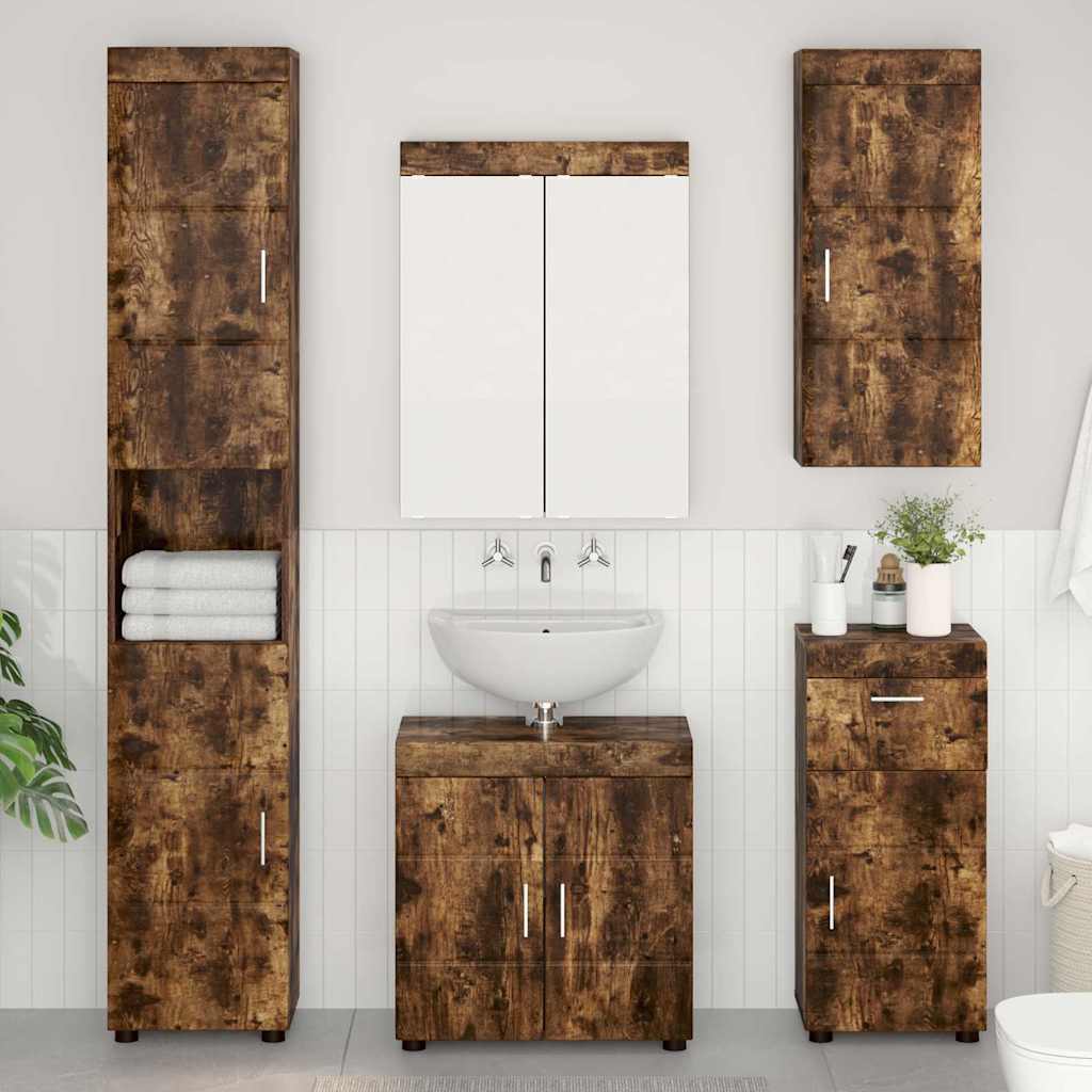 Bathroom Furniture Set Tulum 4 Pcs