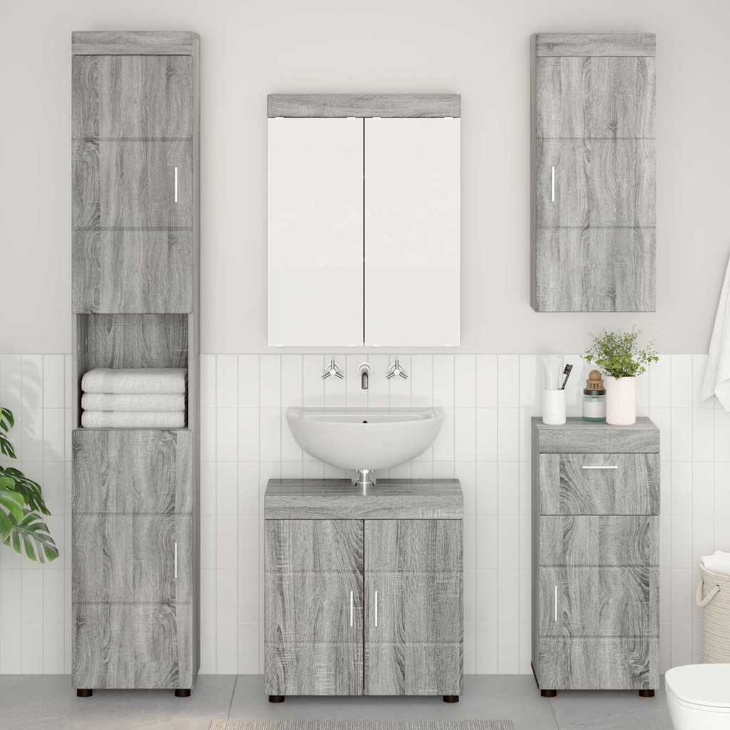 Bathroom Furniture Set Tulum 4 Pcs