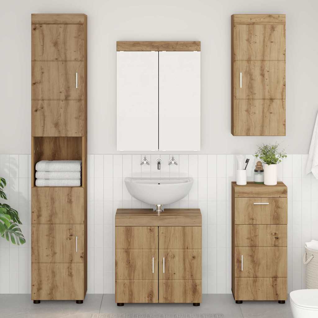 Bathroom Furniture Set Tulum 4 Pcs
