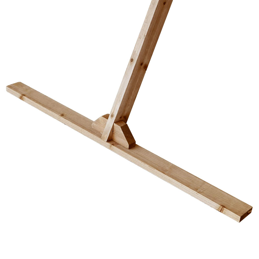 Wedding Arch Light Brown 202 X 95 X 254 Cm Solid Pine Wood
