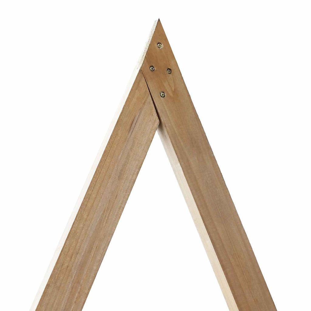 Wedding Arch Light Brown 202 X 95 X 254 Cm Solid Pine Wood